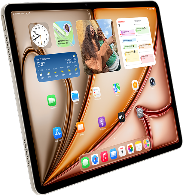 iPad Air pe Strălucire stelară