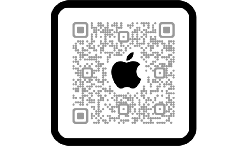 QRコードをスキャンしてApple Store Appで購入できます