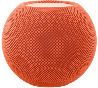 Oranje HomePod mini